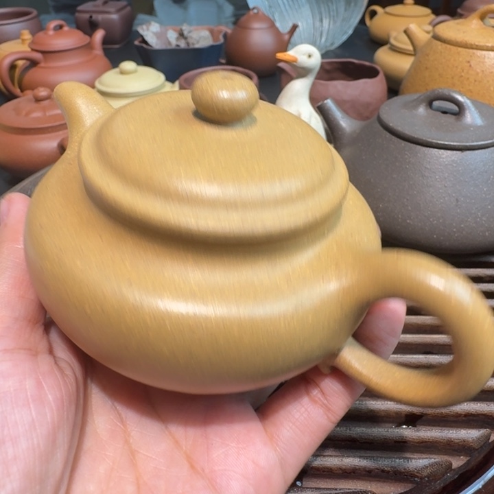 茶杯紫砂黄金段无添加180cc