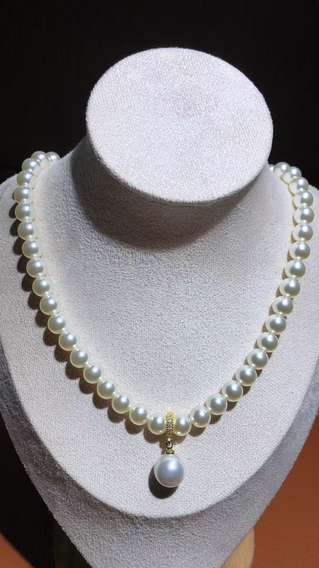 精品淡水珍珠项链【无礼盒】0027