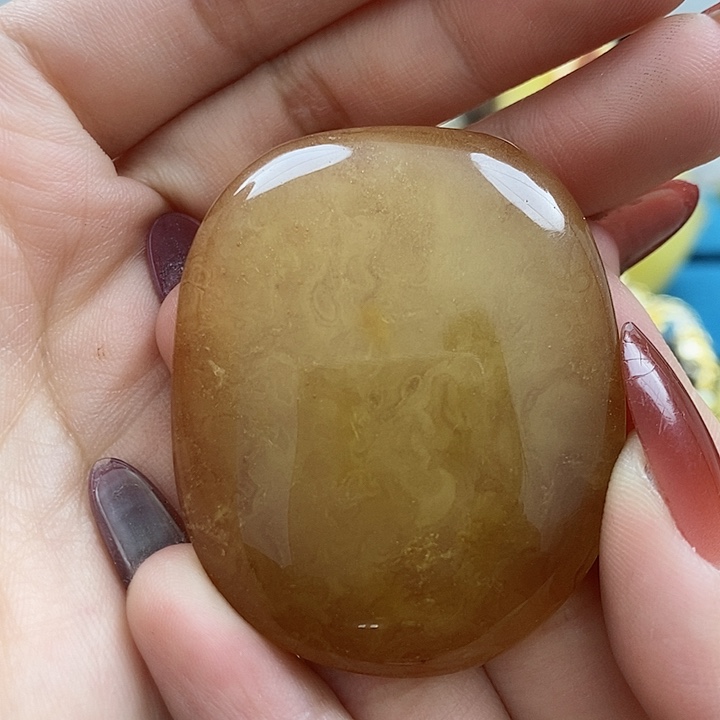 琥珀颈饰未镶嵌吊坠