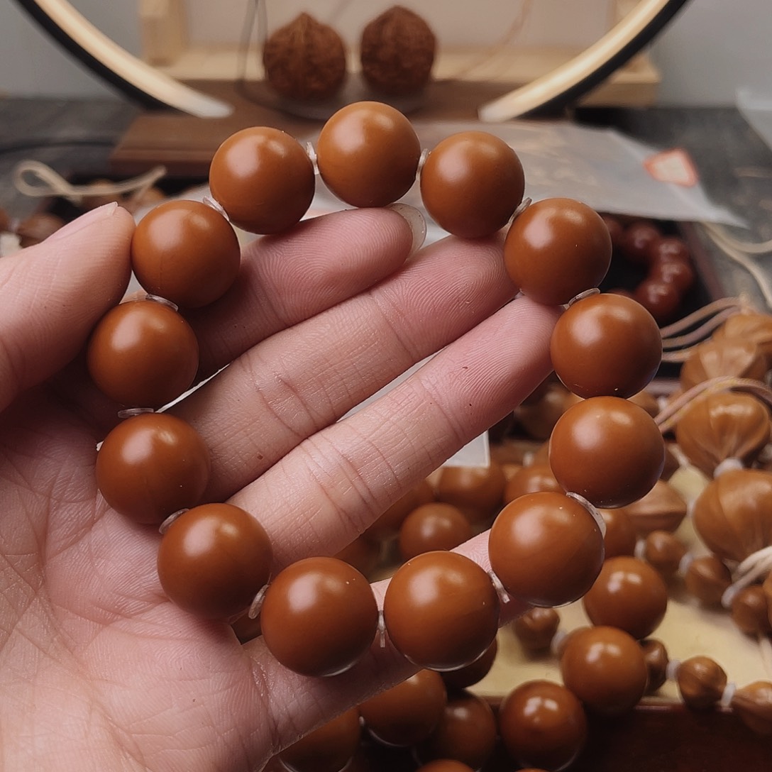 橄榄核手串/手链16+尺寸百年老树铁核轴度差一点没补没漏