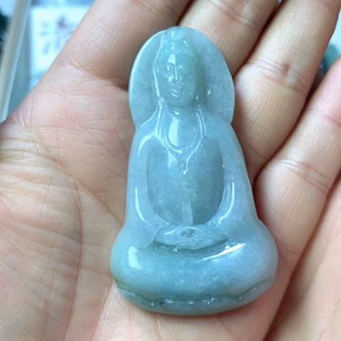翡翠颈饰未镶嵌天然缅甸翡翠a货