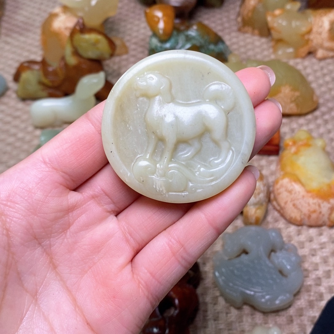 白玉菩提吊坠白玉菩提白玉菩提摆件