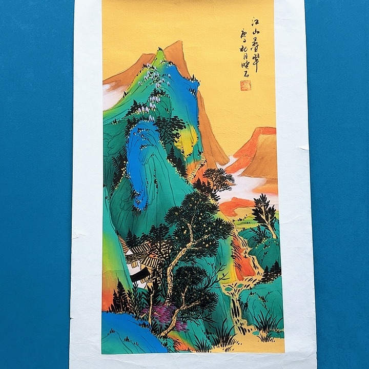 国画书法作品多次参加全国