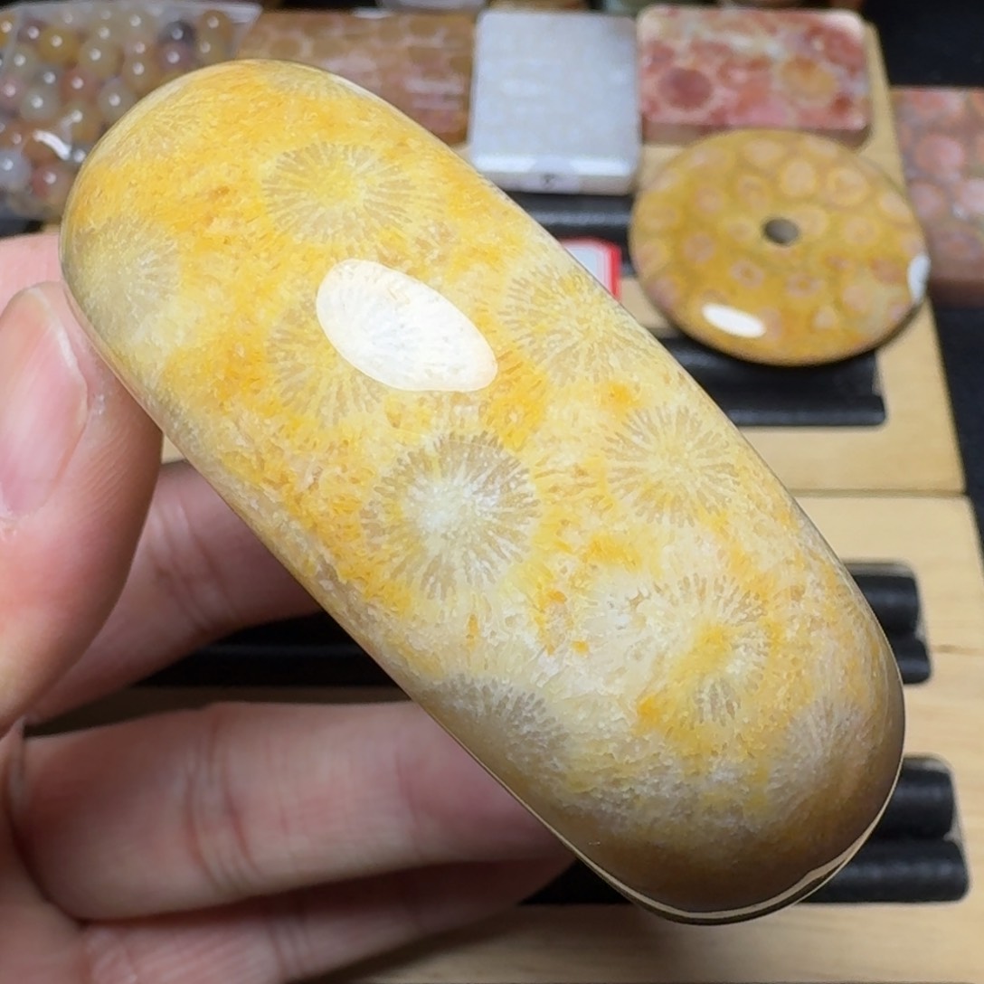 硅化玉纯天然色有机玉石未镶嵌55.5圈口