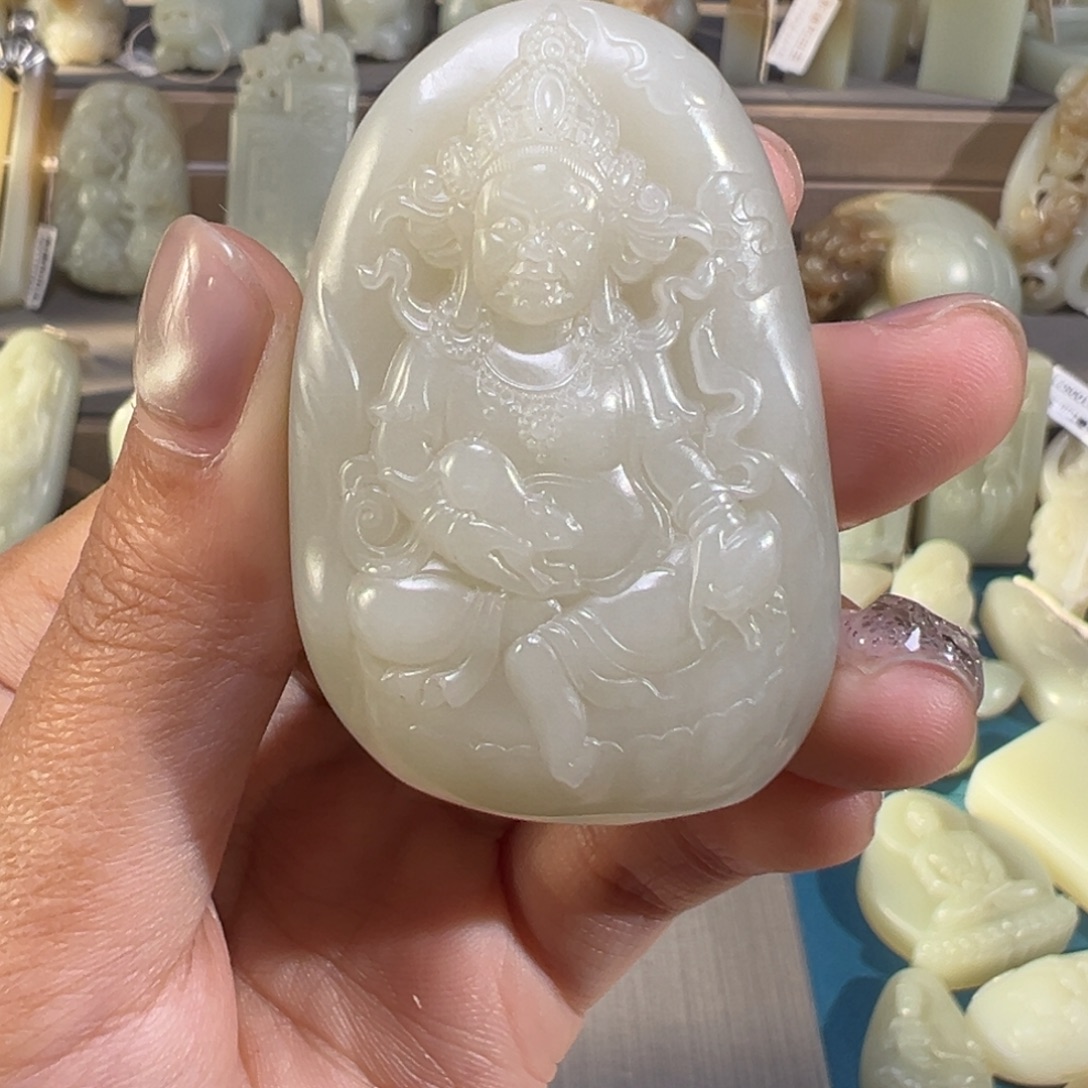 和田玉（糖玉）未镶嵌颈饰
