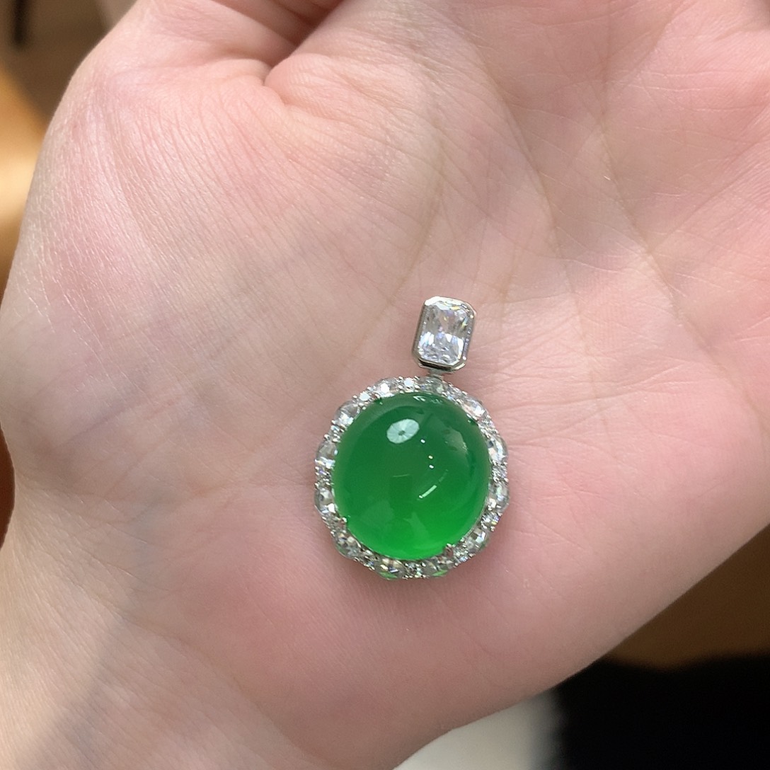 玛瑙/玉髓颈饰银S925镶嵌诸****利