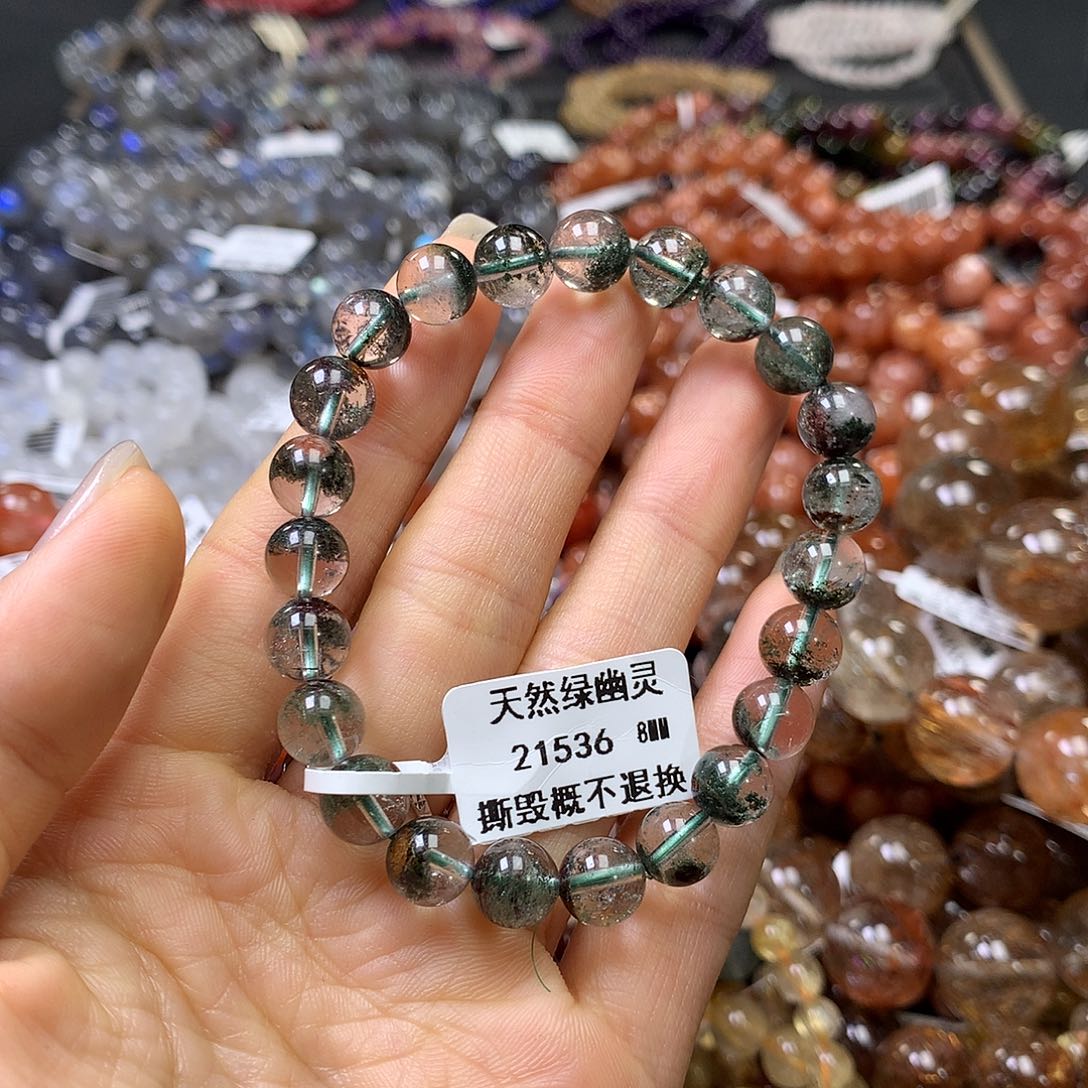 水晶手链未镶嵌，