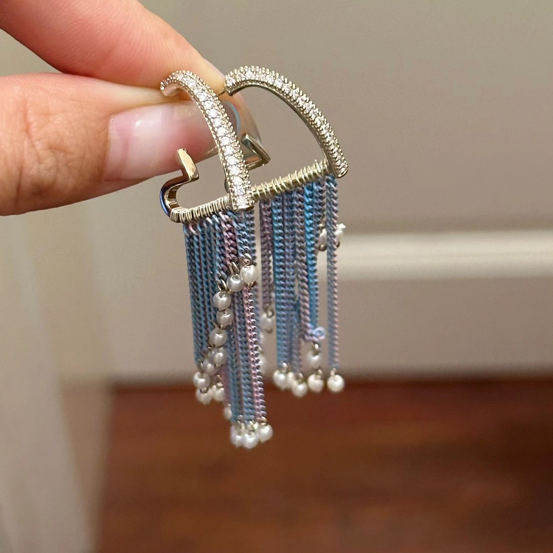 铜合金耳饰 A265 复古优雅高级感耳钉ins复古耳环简约欧美百搭