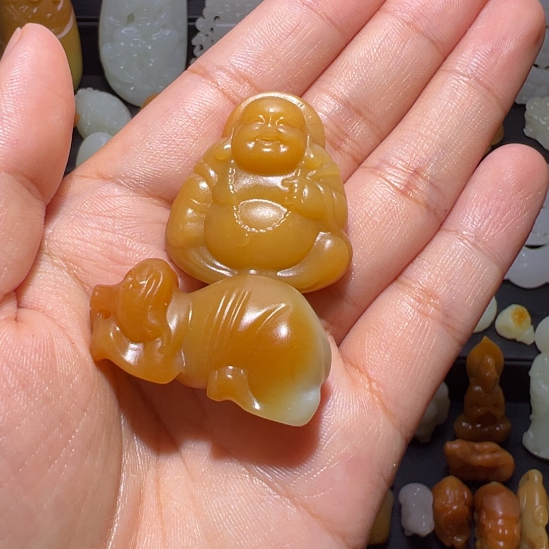 老***1未镶嵌和田玉挂件