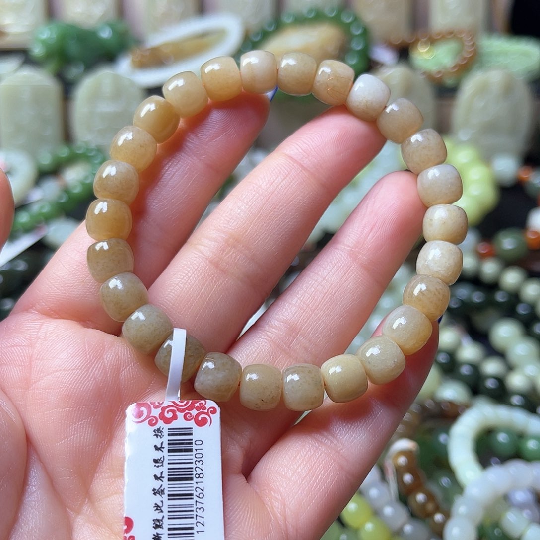 和田玉手链未镶嵌