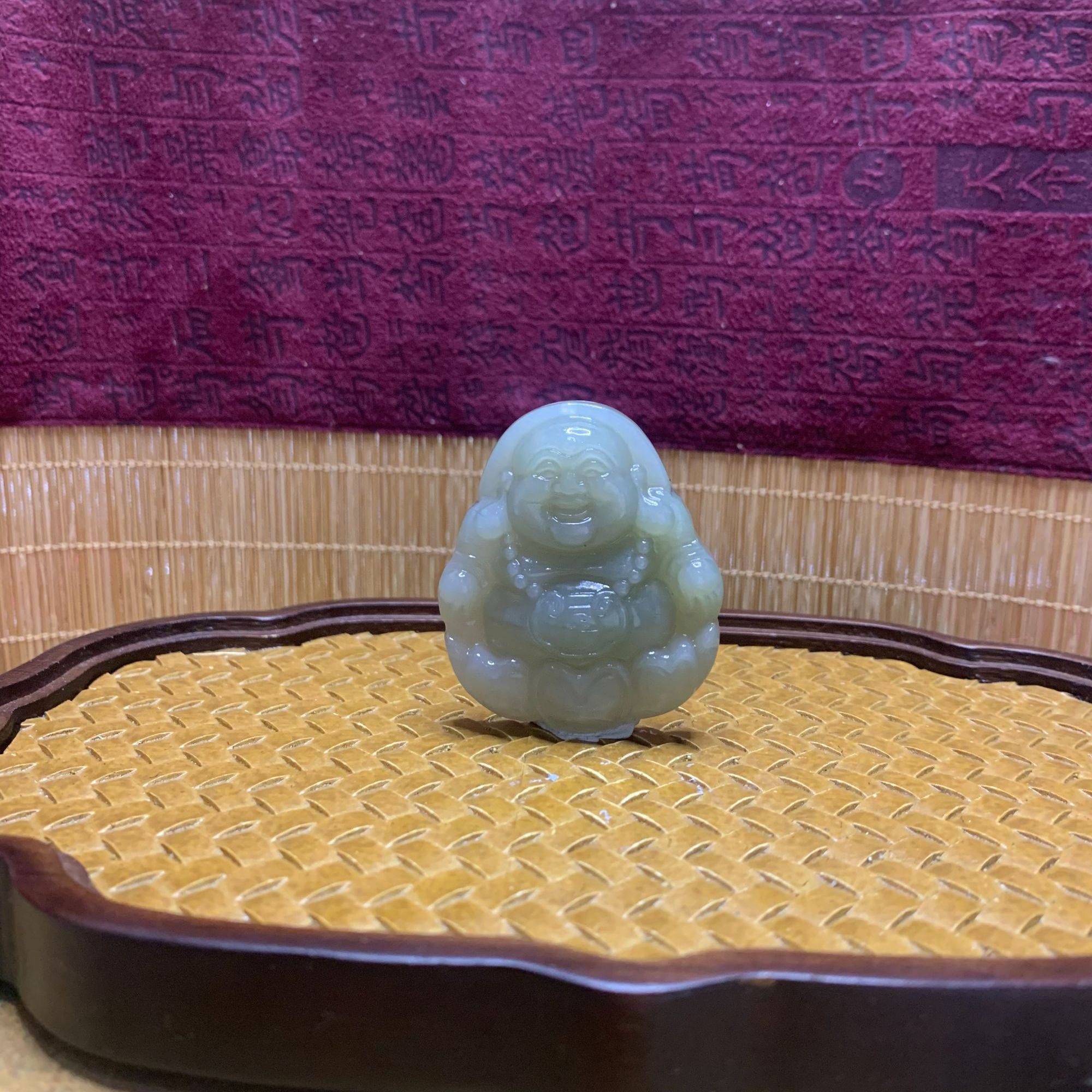 X和田玉佛公吊坠0448