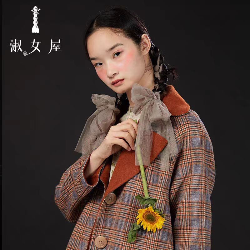 淑女屋官方旗舰店莎士比亚。细纱发带绑带