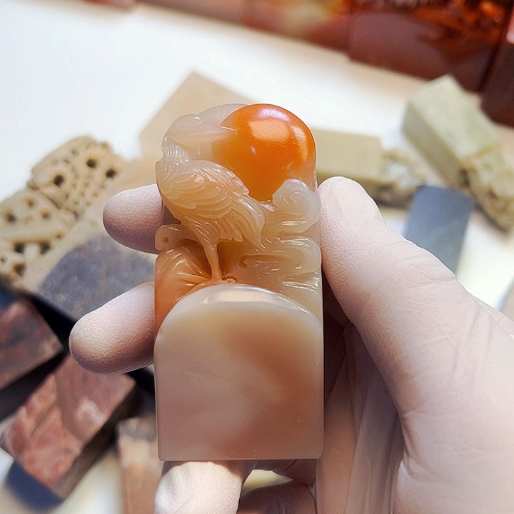 青田石印石今天我也很