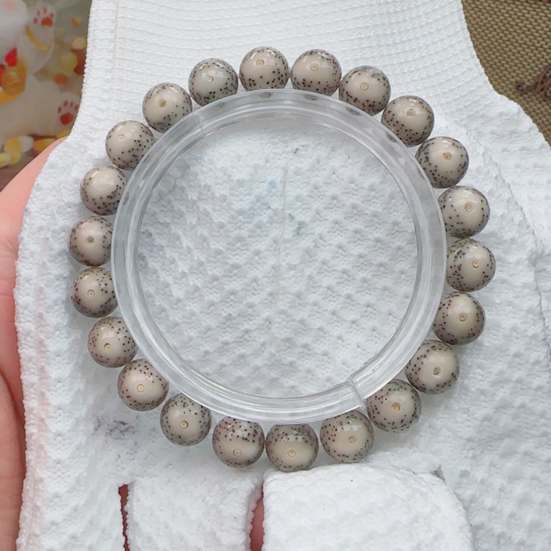 手串星月菩提一线贯通留白10mm