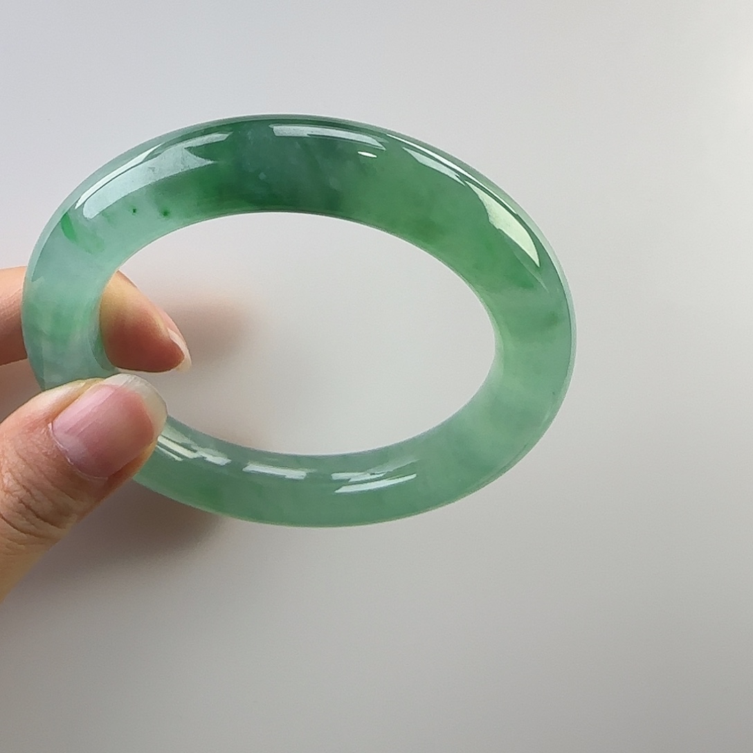 哒***非金属湖水绿飘花圆条