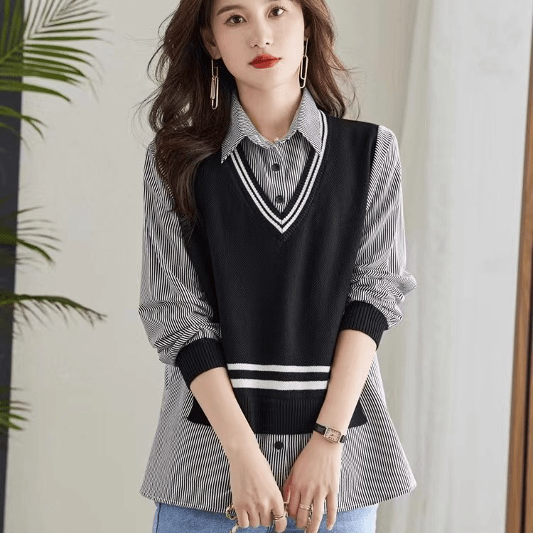 001--200   榴悦服装丽姐潮牌服饰 休闲时尚百搭宽松女装