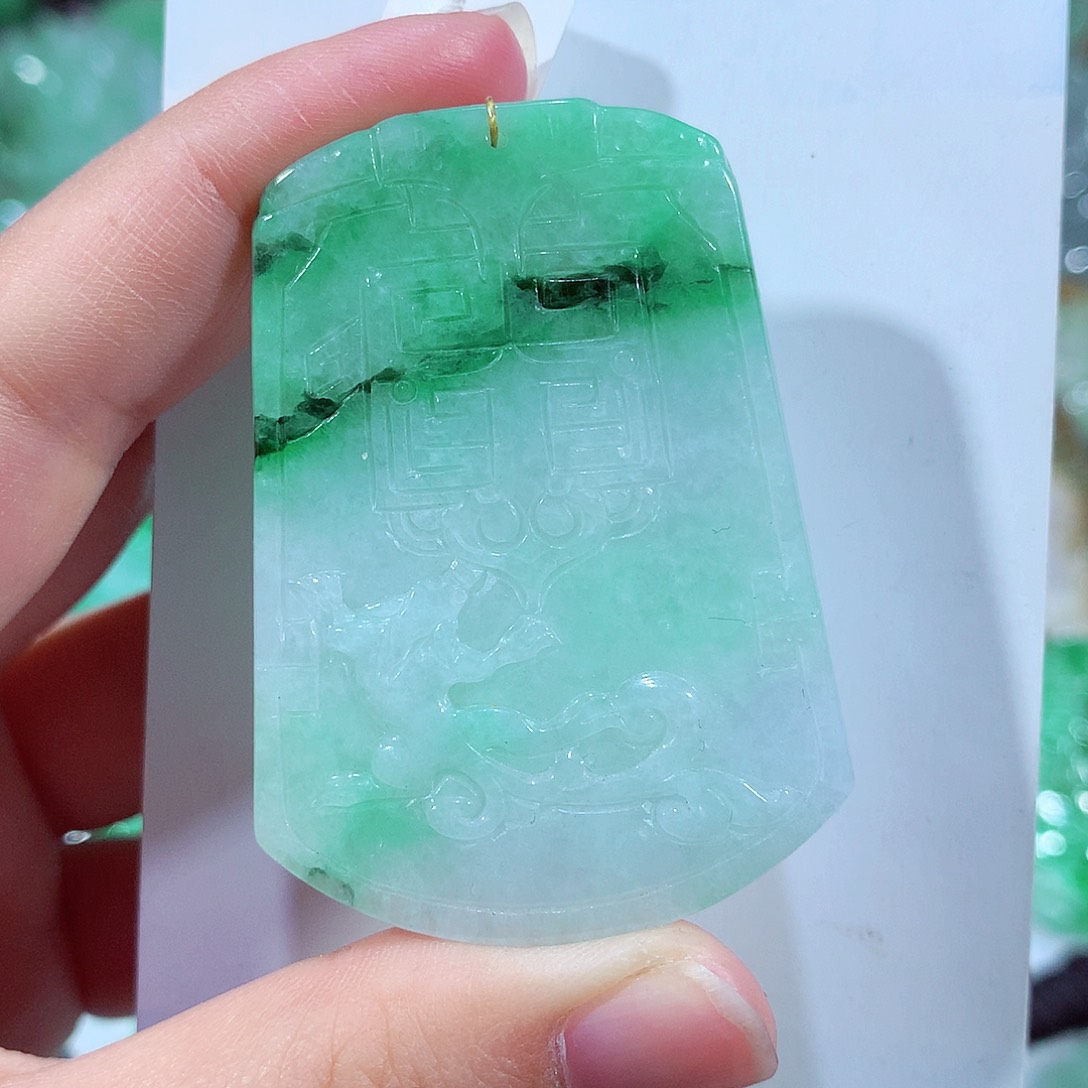 翡翠吊坠(不含链)未镶嵌