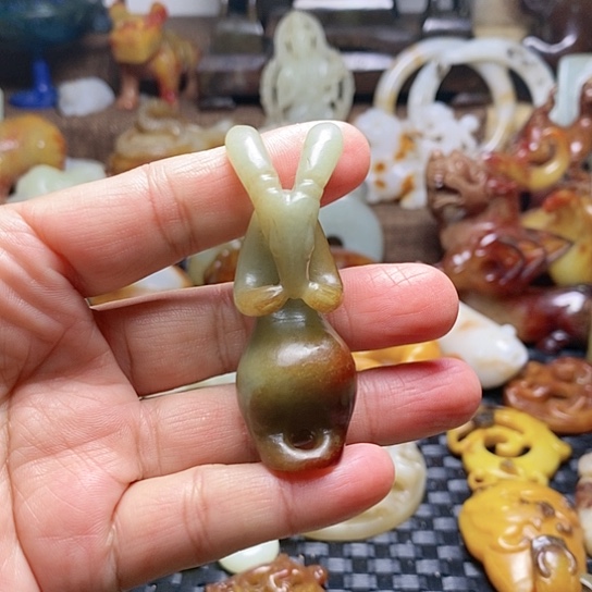 和田玉挂件未镶嵌