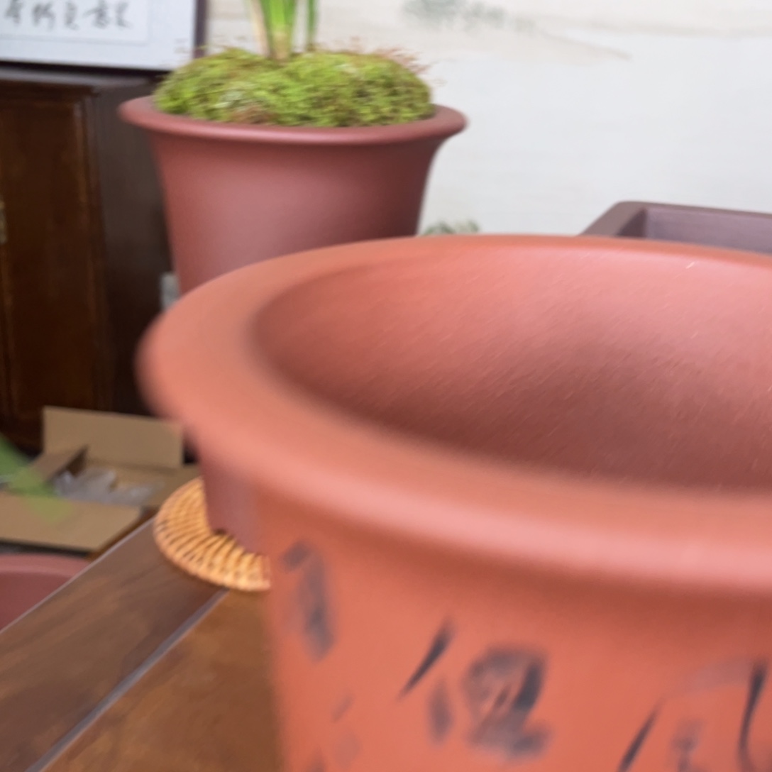 紫砂『****』高温正宗手工花盆元宵特惠