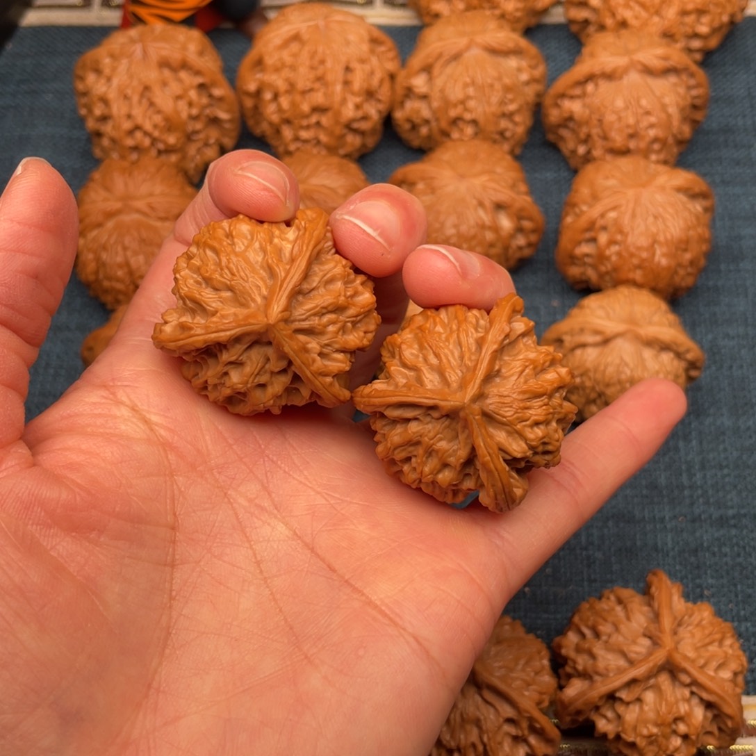 有***年把件文玩核桃37全品正奔