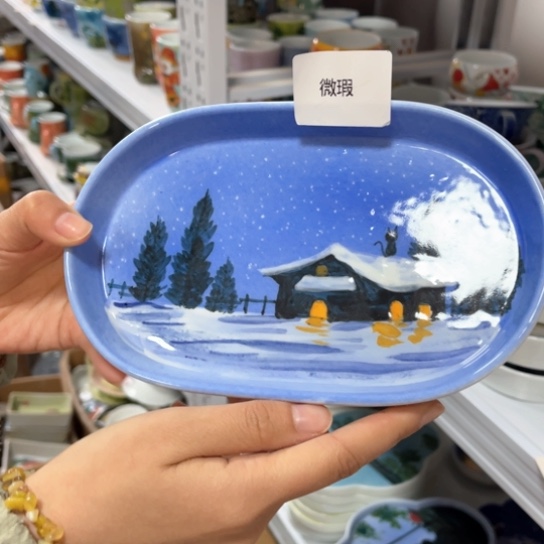 炉景德镇釉下手绘陶瓷