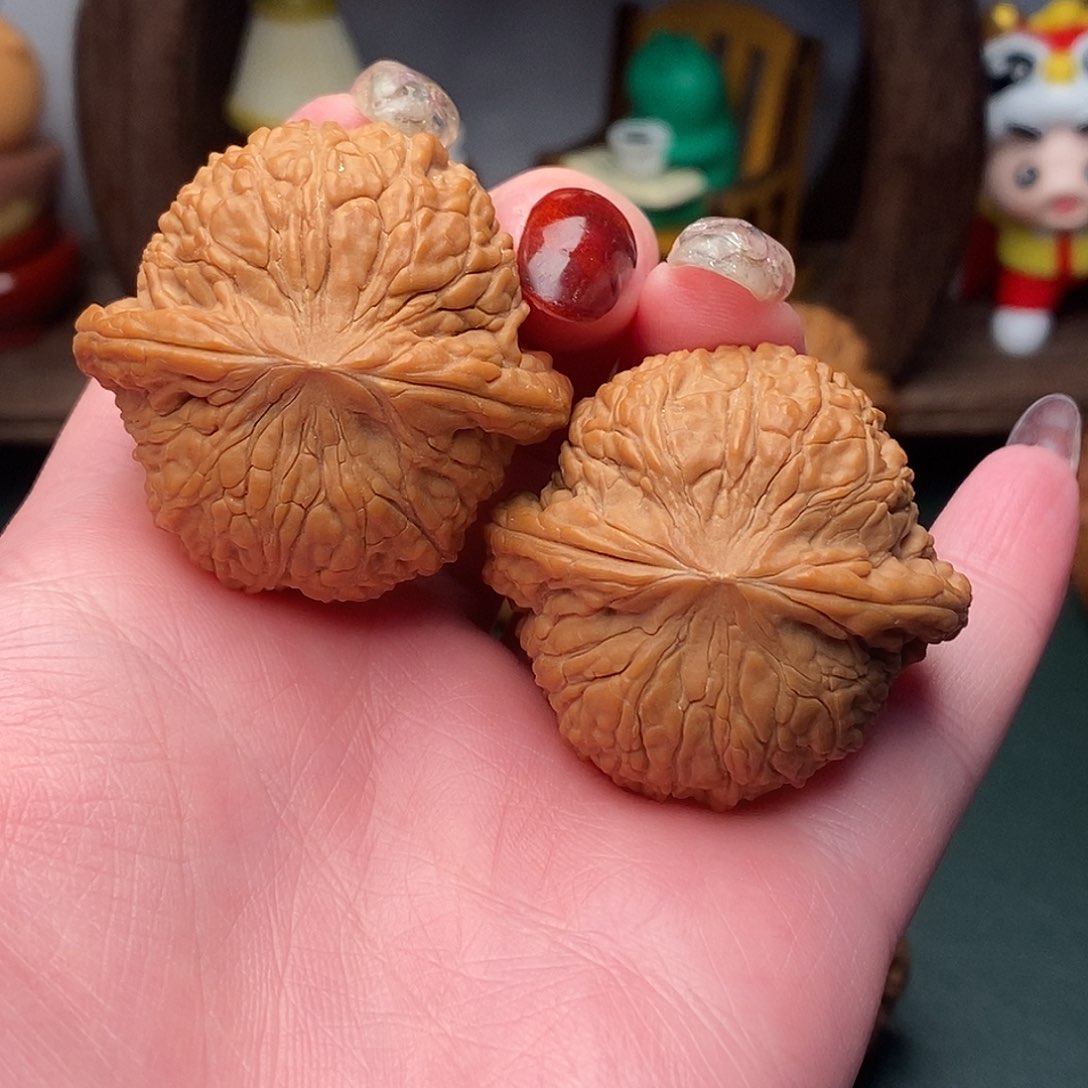 文玩核桃吊坠彭41全品泥鳅背