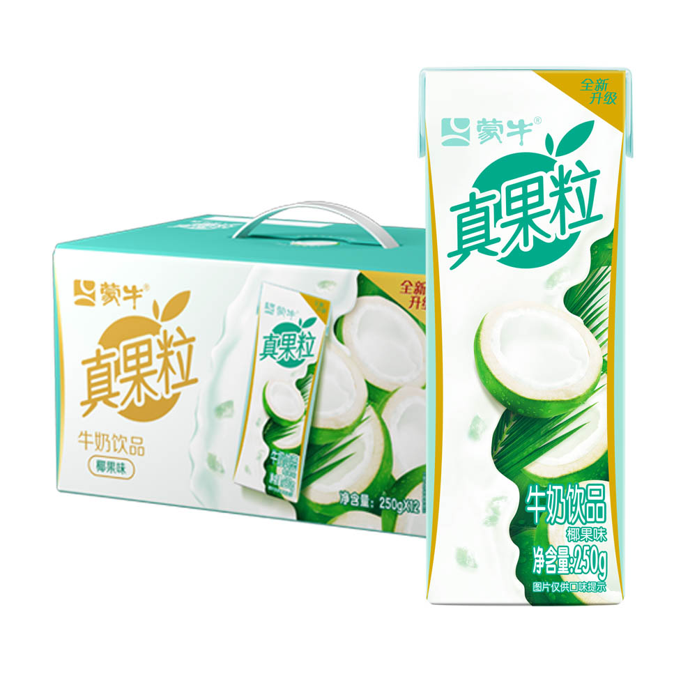 MENGNIU/蒙牛【新日期】真果粒椰果粒250g×12盒