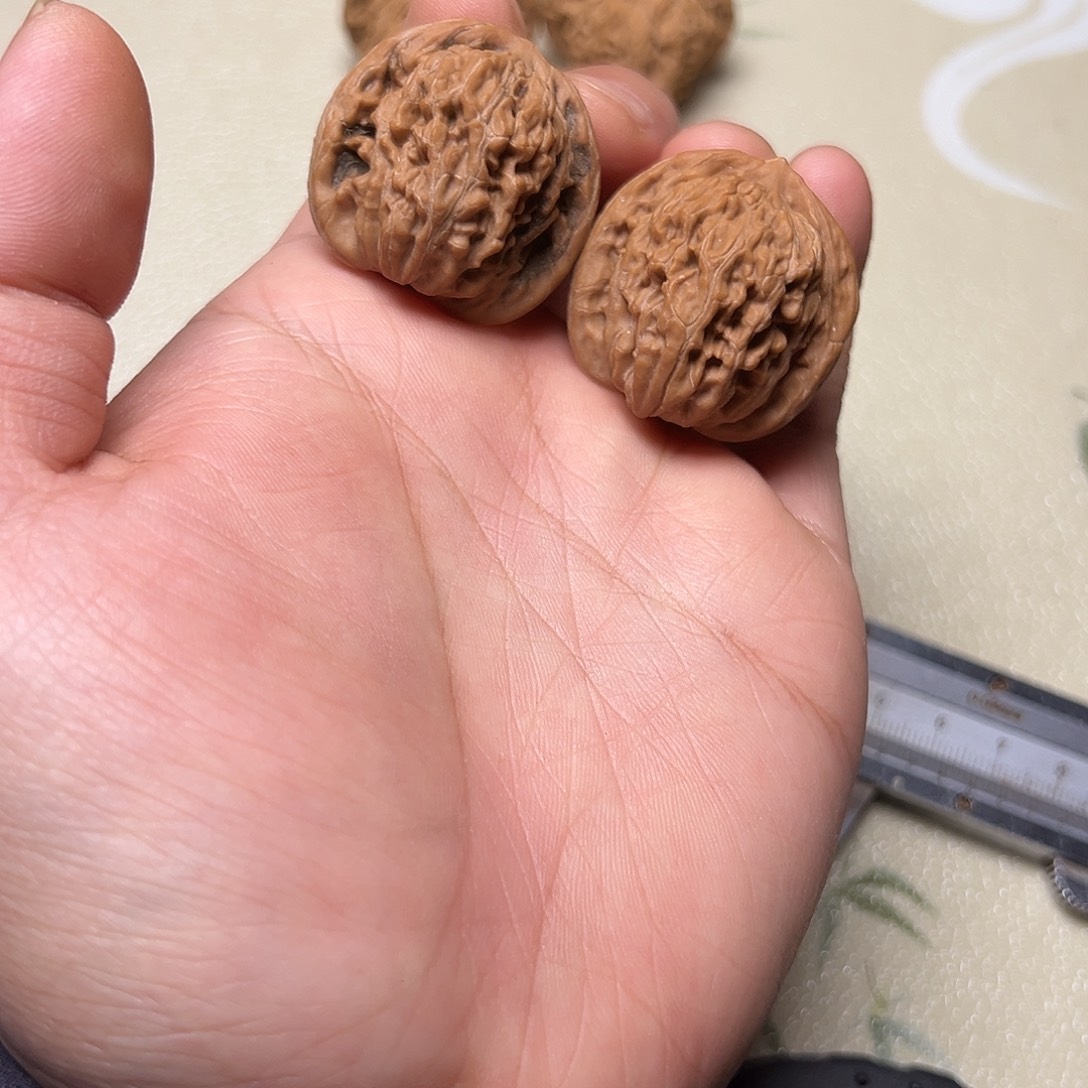 文玩核桃吊坠四座楼