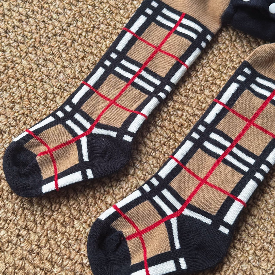 OkkBaby · BBr格子连裤袜
