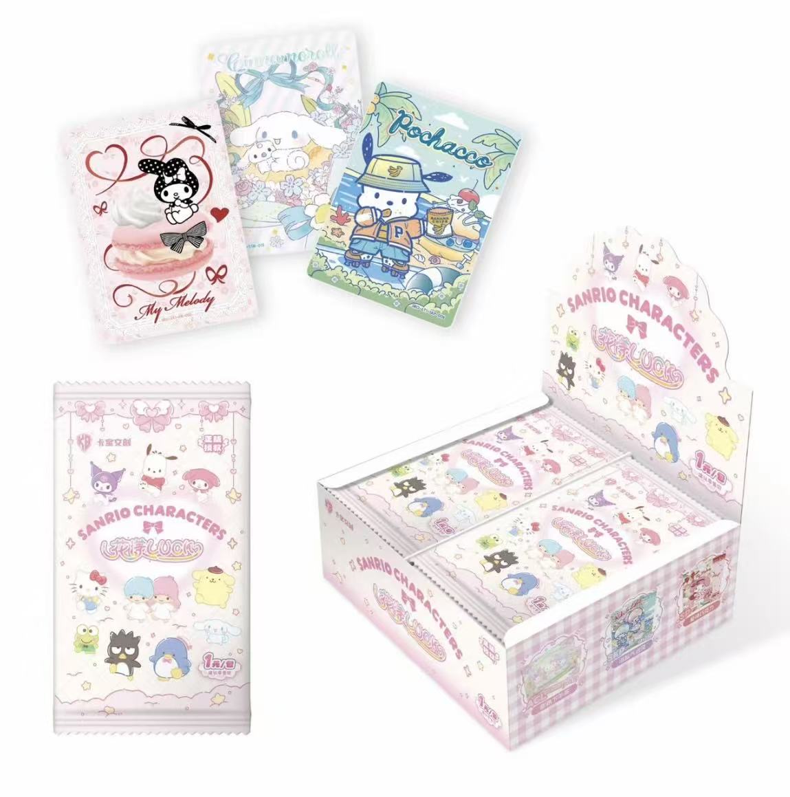 【狂暴抓KT】卡宝文创正版三丽鸥家族花漾Luck第六弹