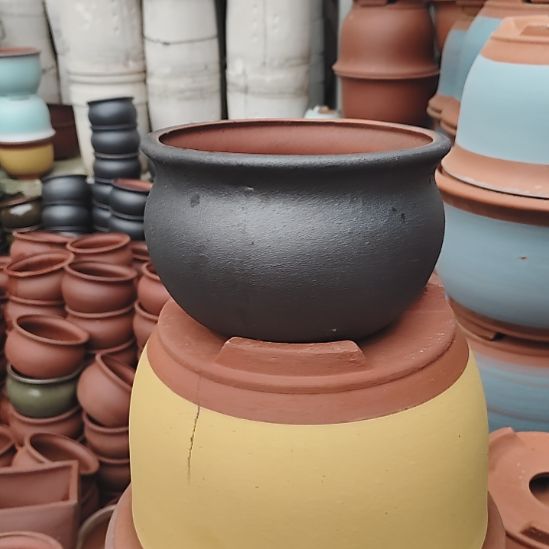 口径17高12黑口不正30个