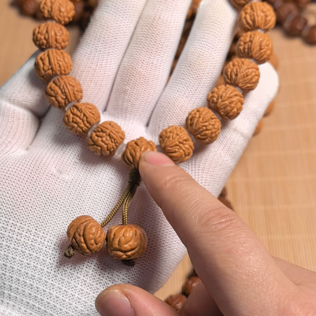 桃核吊坠红魔荔枝手持