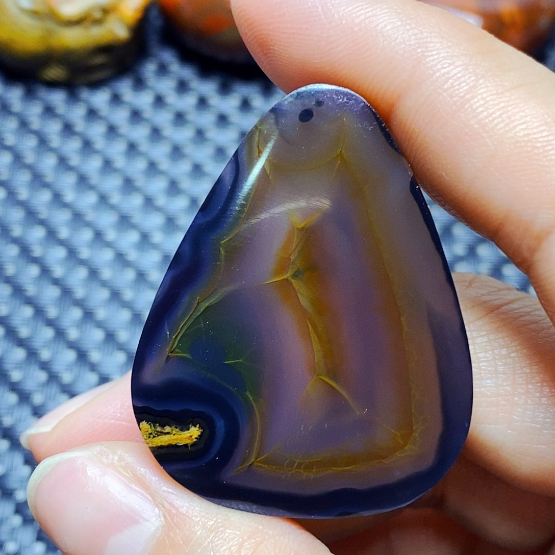 未镶嵌颈饰玛瑙/玉髓小*宝