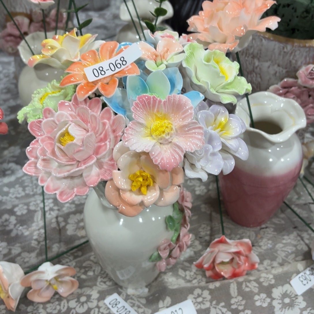 陶瓷花，拍满20发货，退款拉黑868