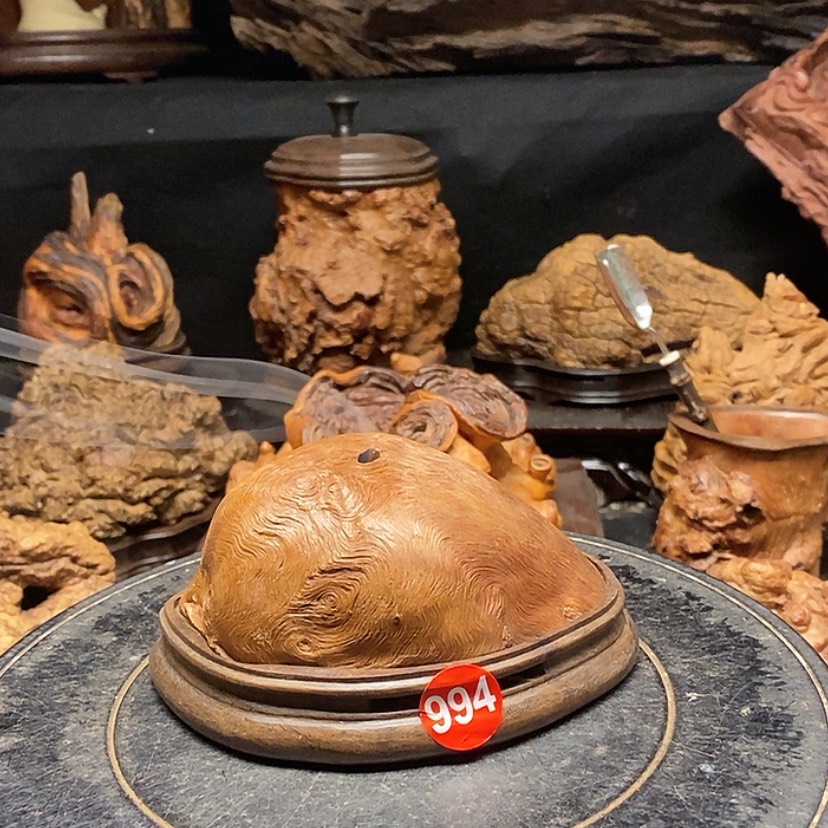 【闪购商品】994号荔枝木香炉工艺