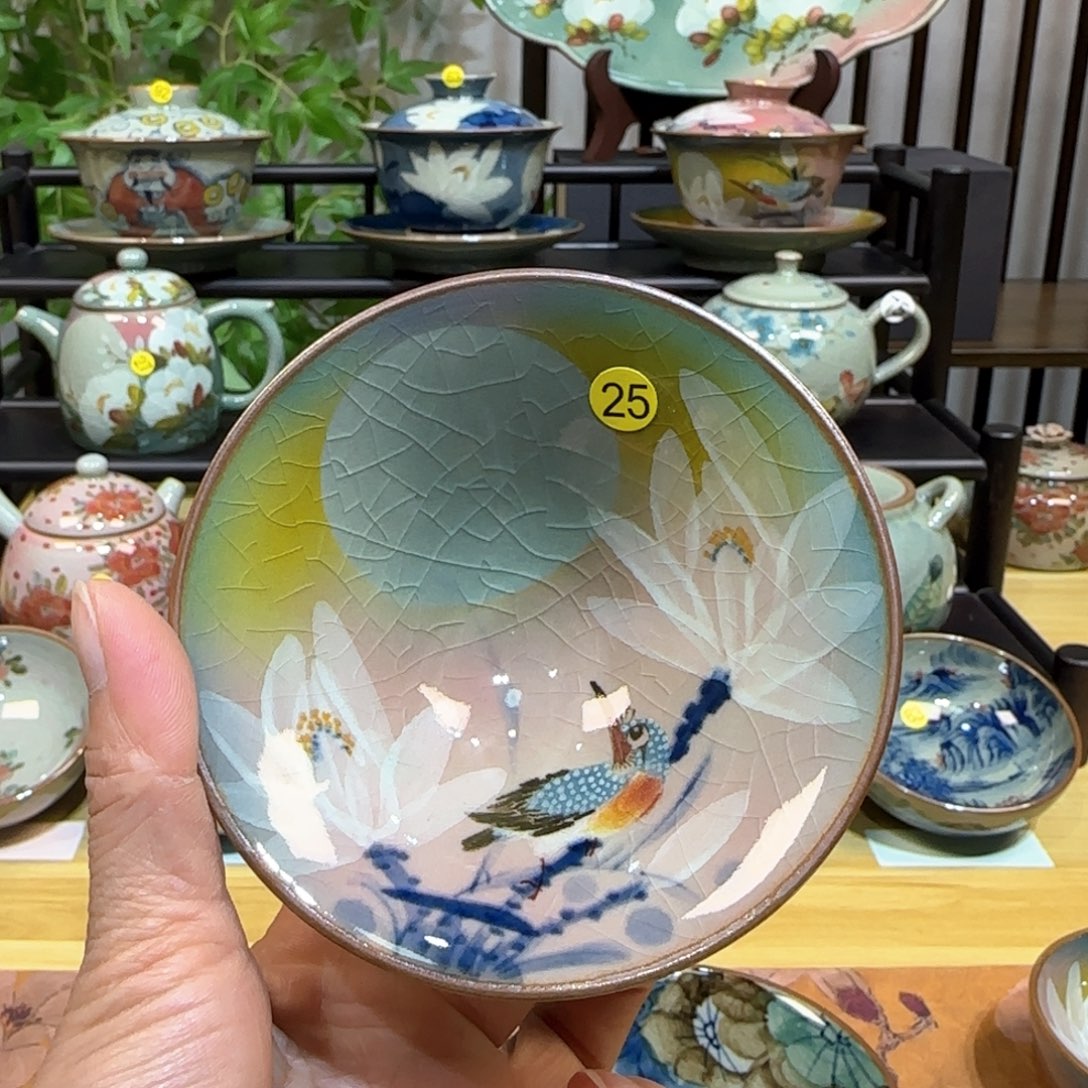 景德镇陶瓷手绘茶具