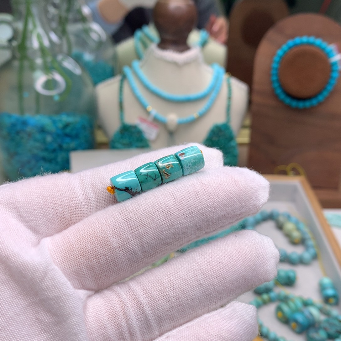 绿松石未镶嵌配饰