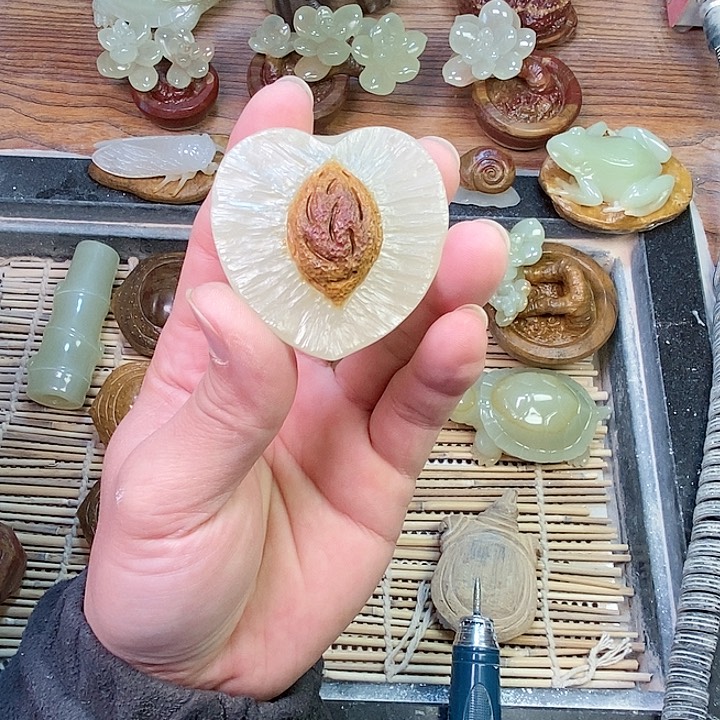 【闪购商品】砖雕海****_天然一体雕刻