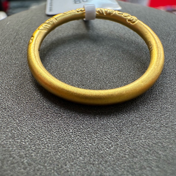 【莹莹专享】足金999投资金 卷草纹 9# ZP 0.41 攒金有道