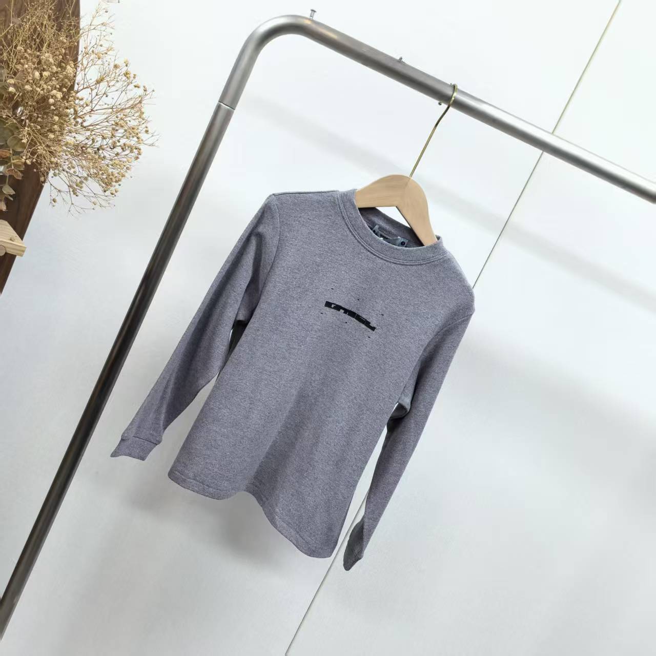 【3022】麻灰色T恤