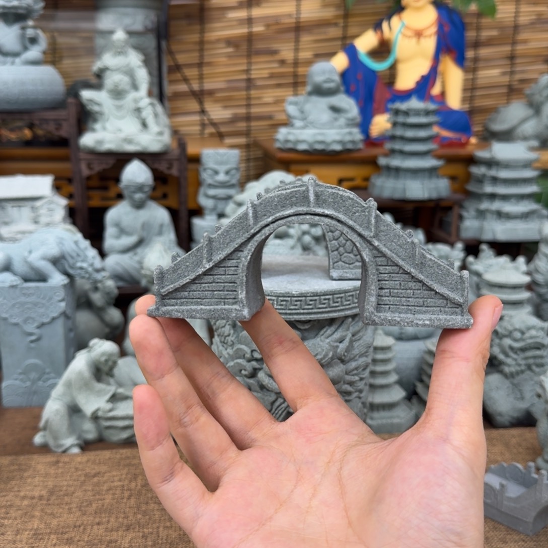 石材青砂石栖云桥