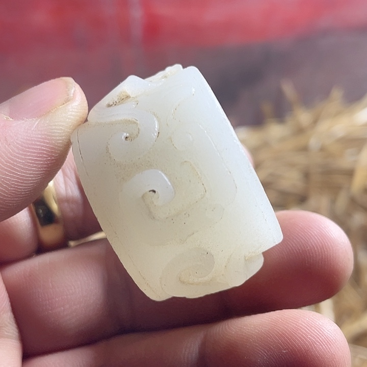 和田玉（糖玉）挂件未镶嵌