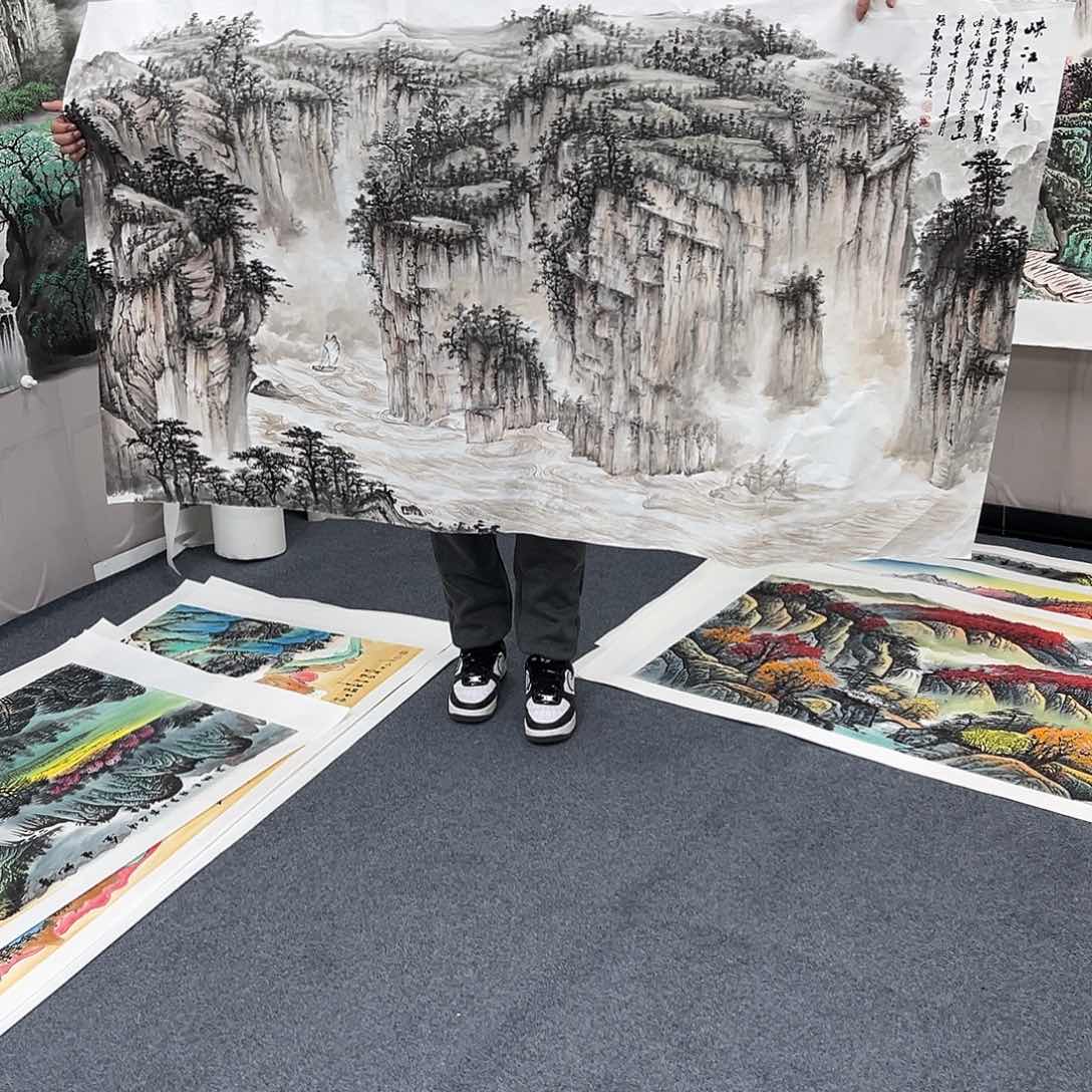 国画宣纸国画纯手绘