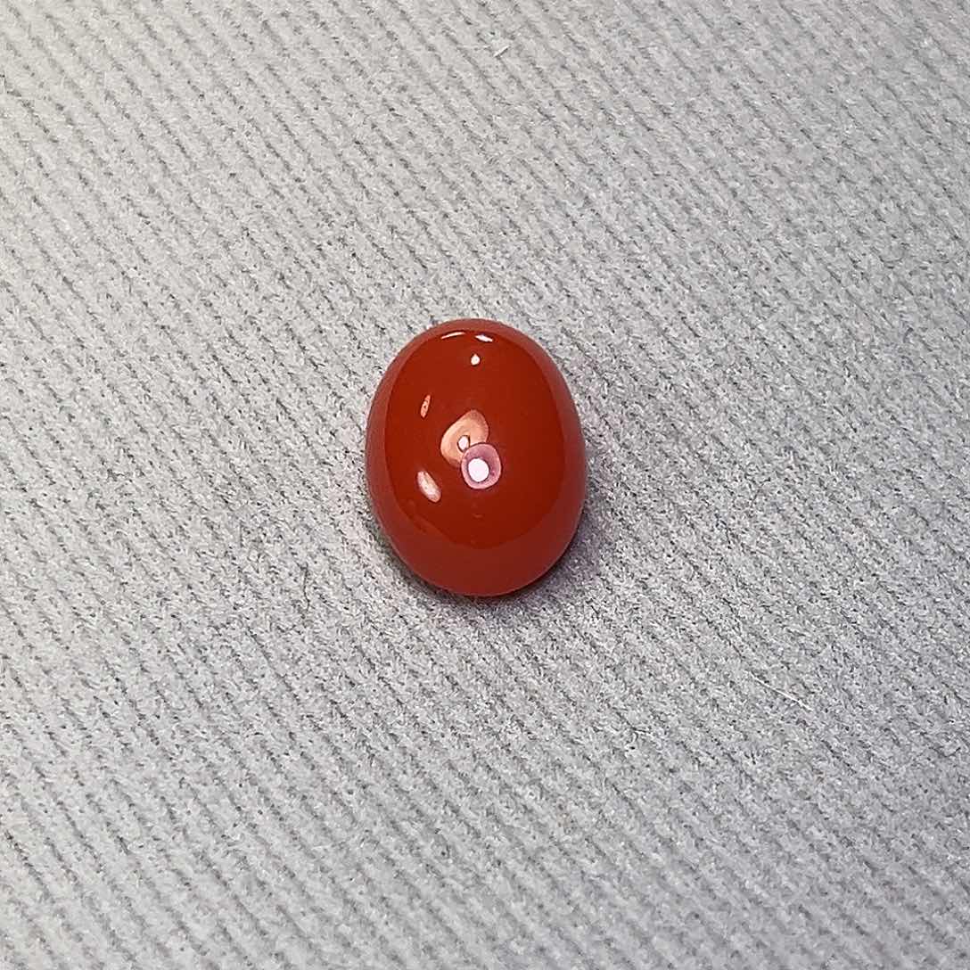 南红玛瑙原矿戒面未镶嵌