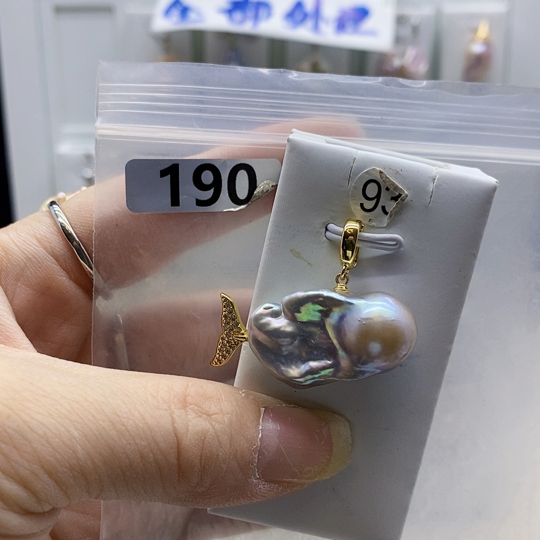 颈饰合金淡水珍珠