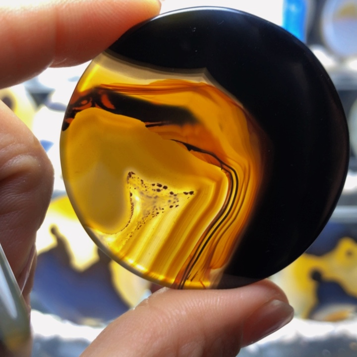 合金玛瑙/玉髓珠宝奇石153