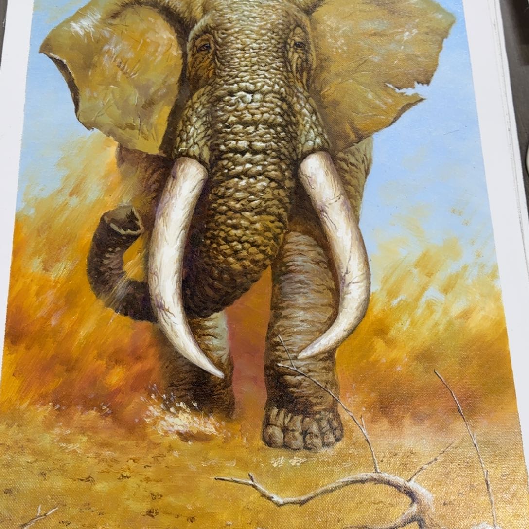 油画加油加油努力加油加油