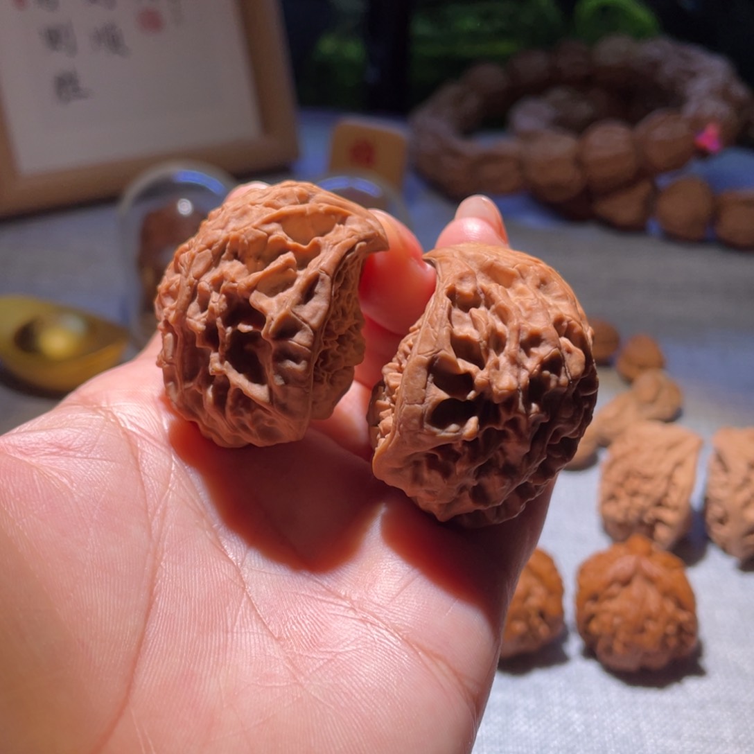 桃核把件全品蛇头39