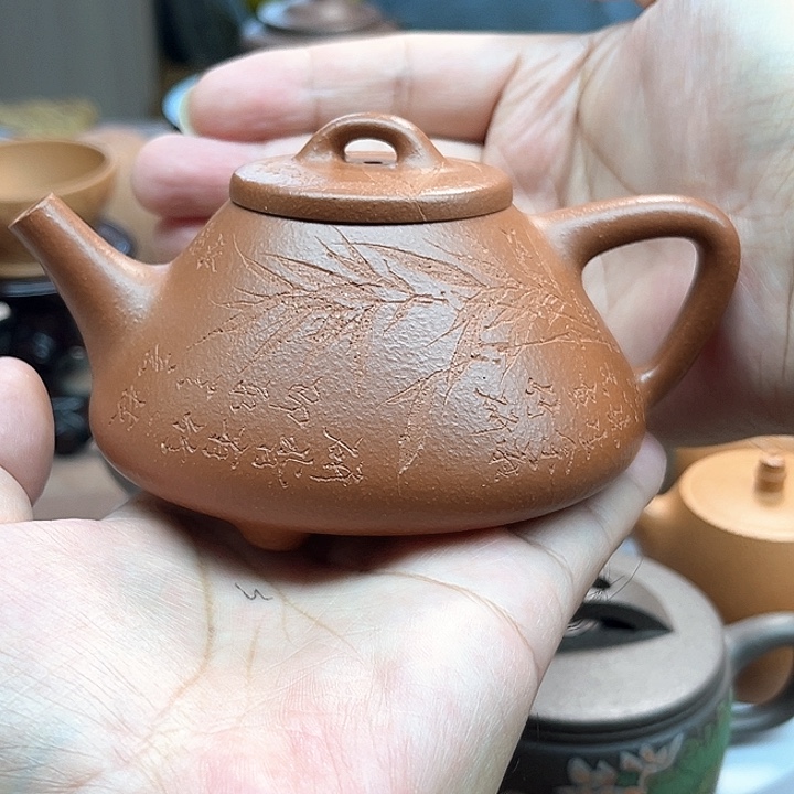 弘***）茶壶紫砂原矿紫砂手工制作