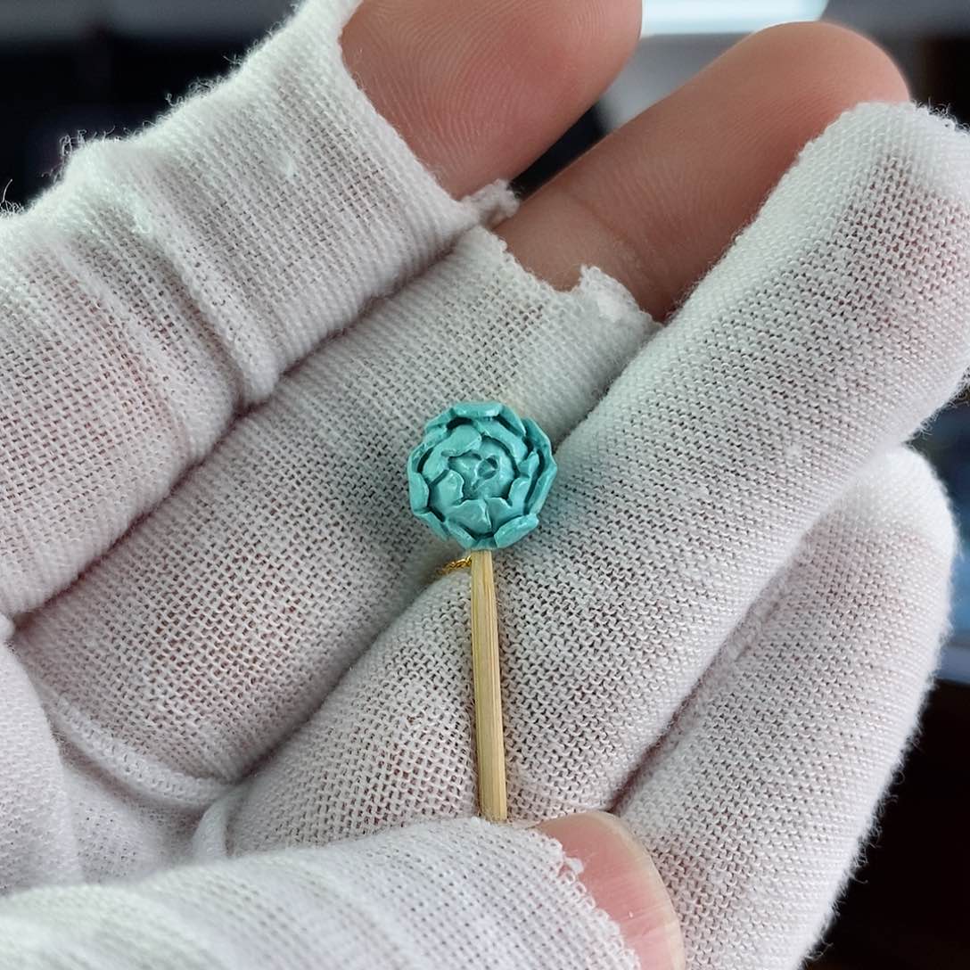 绿松石珠宝奇石未镶嵌